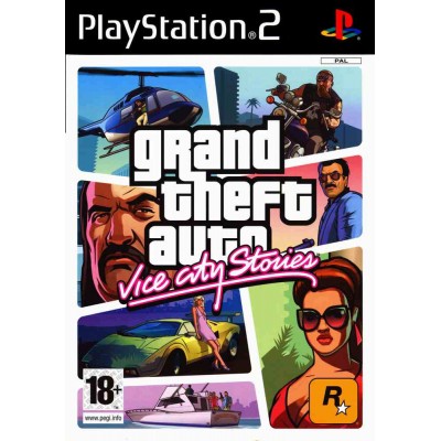 Grand Theft Auto (GTA) Vice City Stories  [PS2, английская версия]